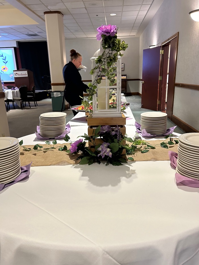 Spring 2024 Mother Daughter tea buffet table