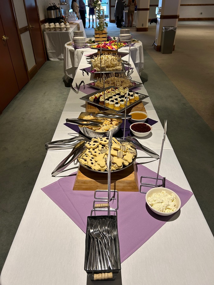 Spring 2024 Mother Daughter tea buffet of food