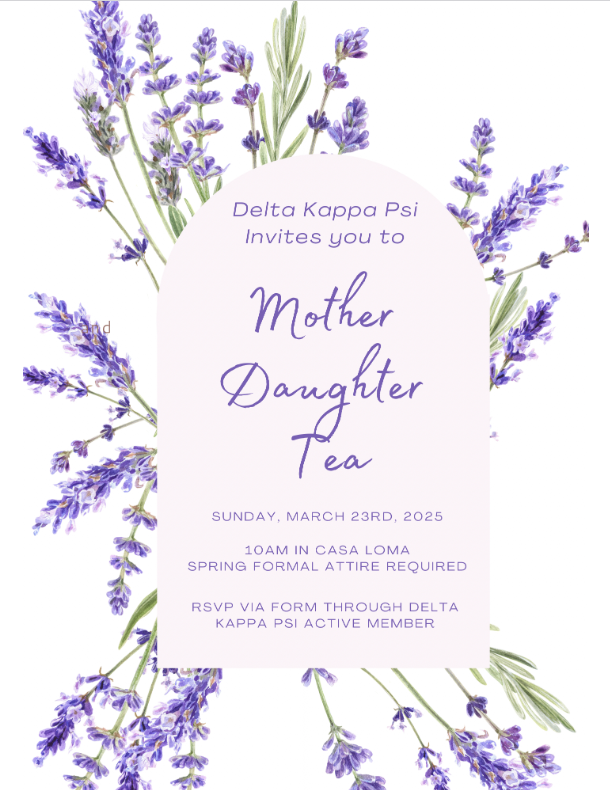 Spring 2025 Mother-Daughter Tea